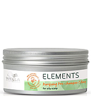 Wella New  Elements Purifying Pre-Shampoo Clay - Очищающая глина для кожи головы 225 мл